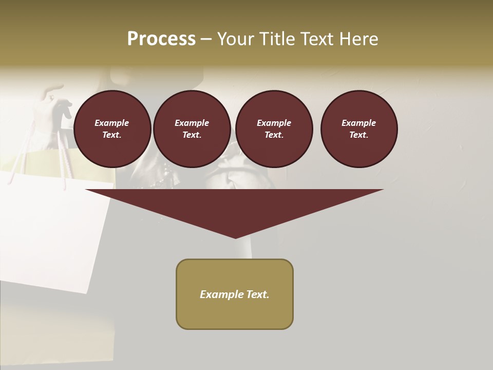 Scarf Woman Look PowerPoint Template