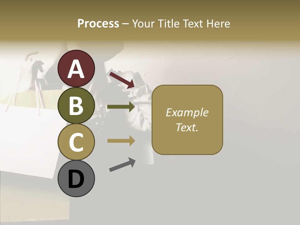 Scarf Woman Look PowerPoint Template