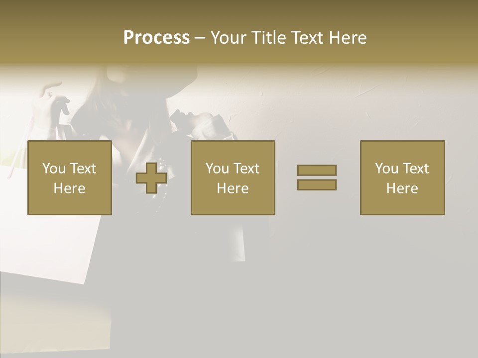 Scarf Woman Look PowerPoint Template