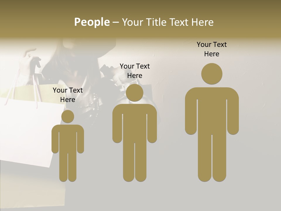 Scarf Woman Look PowerPoint Template