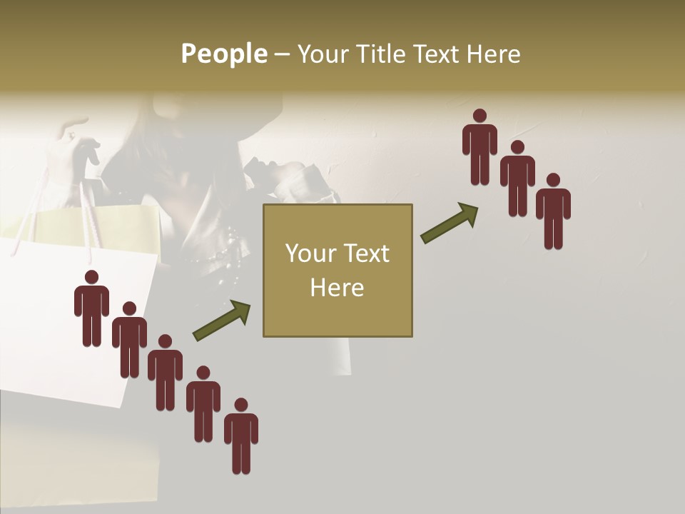 Scarf Woman Look PowerPoint Template