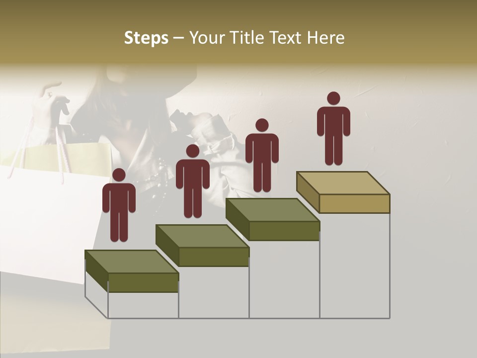 Scarf Woman Look PowerPoint Template