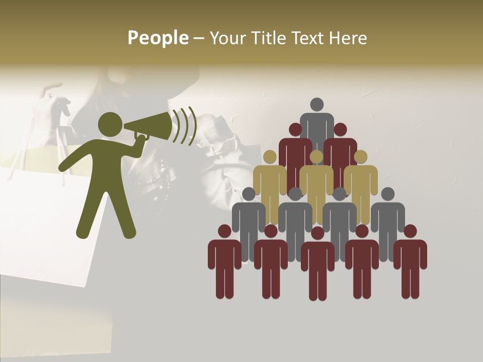 Scarf Woman Look PowerPoint Template