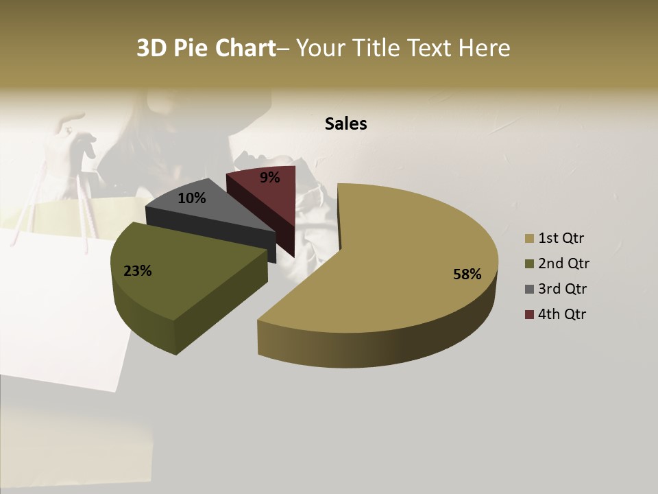 Scarf Woman Look PowerPoint Template