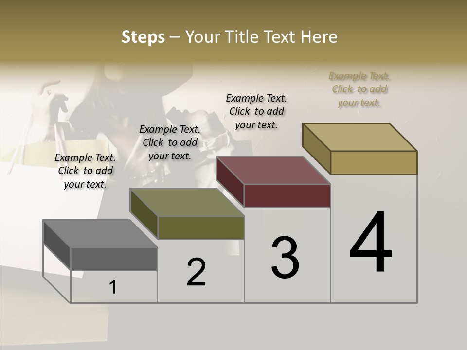 Scarf Woman Look PowerPoint Template