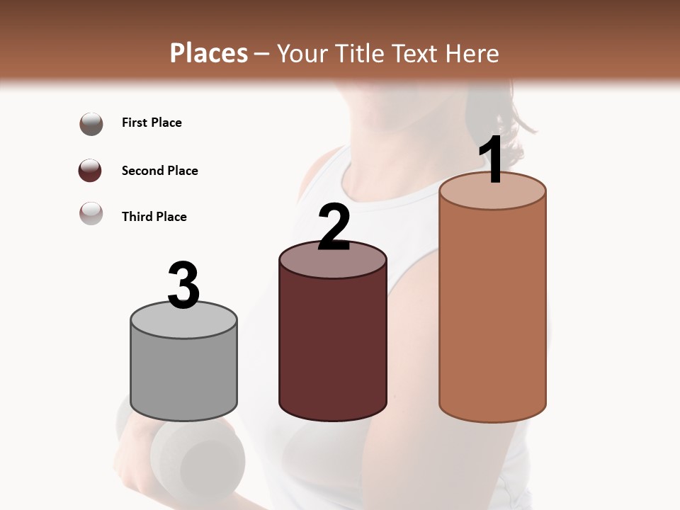 Portrait Smile Gym PowerPoint Template