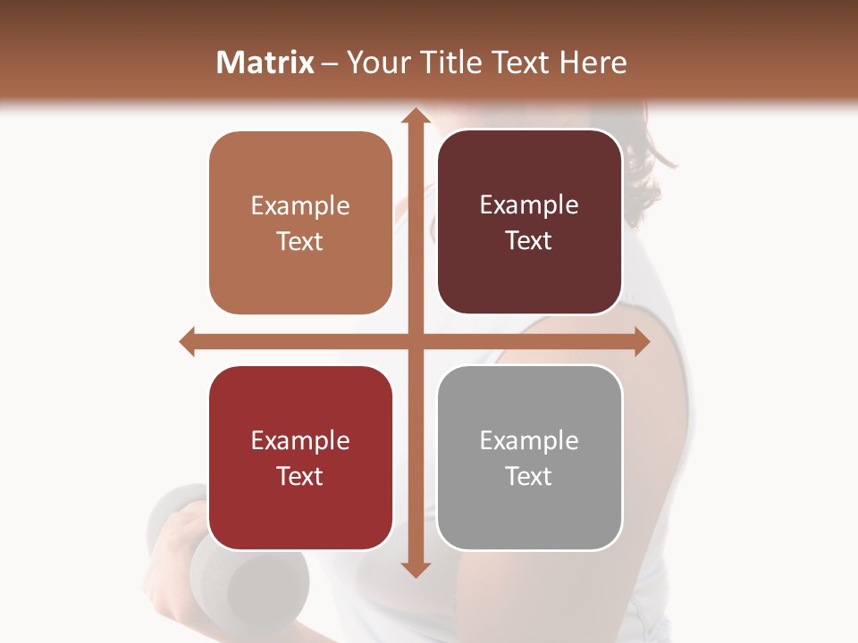 Portrait Smile Gym PowerPoint Template