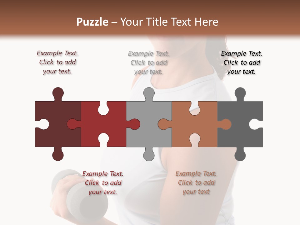 Portrait Smile Gym PowerPoint Template