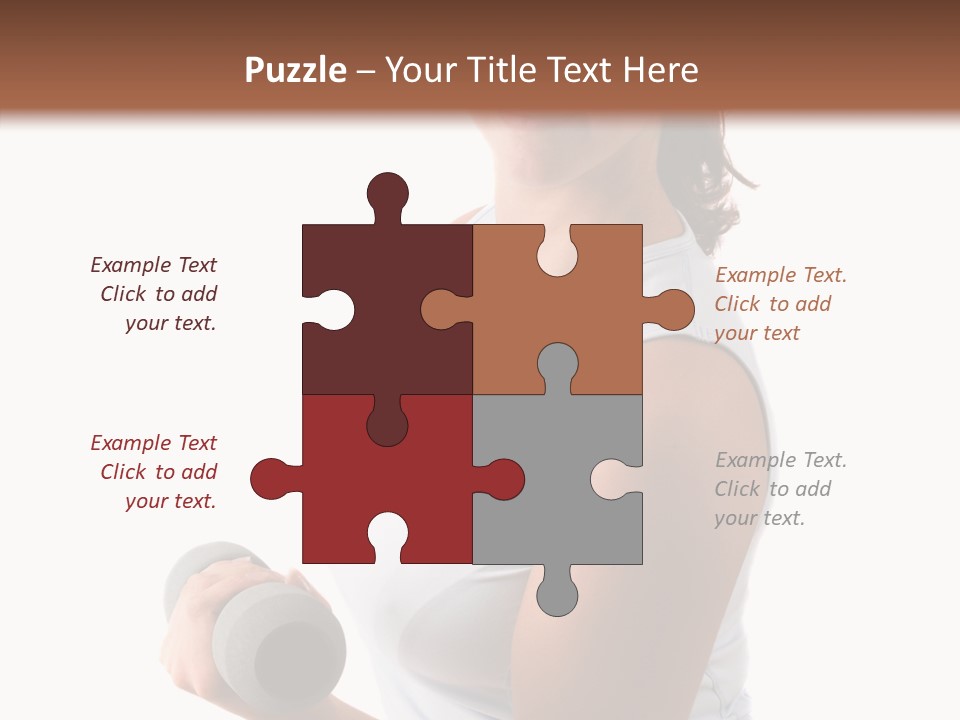 Portrait Smile Gym PowerPoint Template