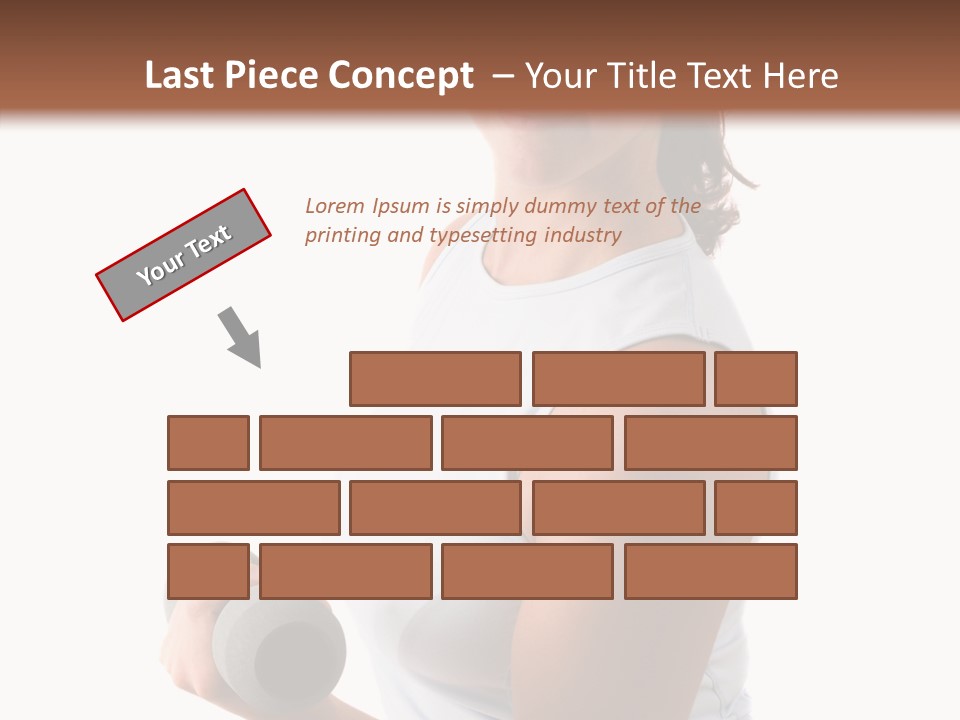 Portrait Smile Gym PowerPoint Template