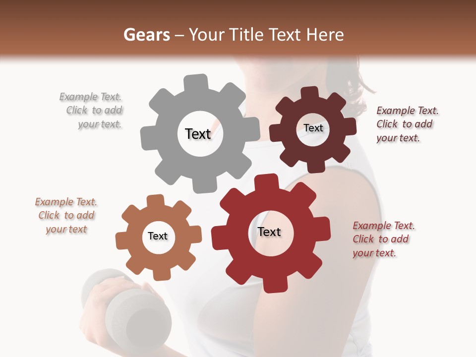 Portrait Smile Gym PowerPoint Template