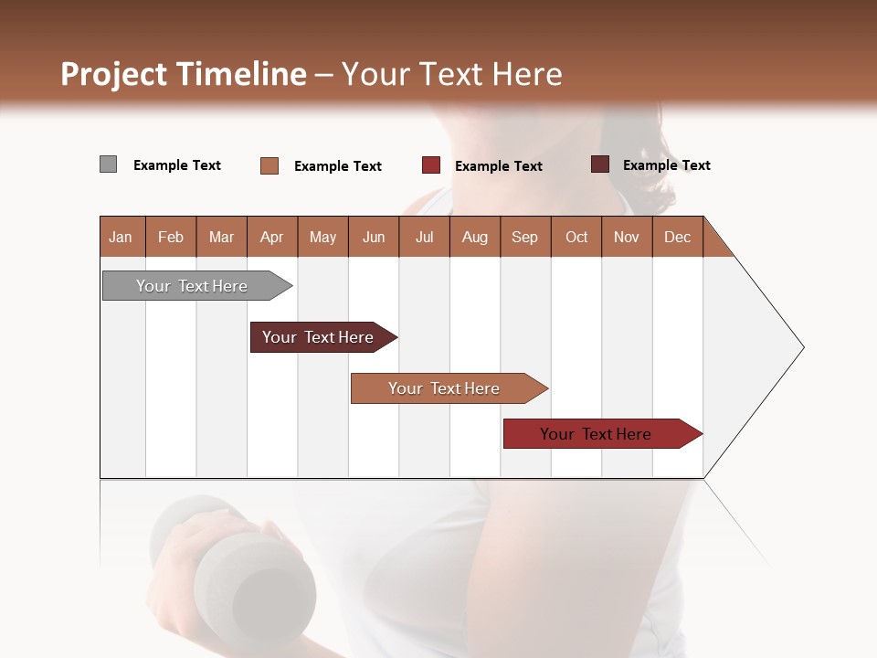 Portrait Smile Gym PowerPoint Template