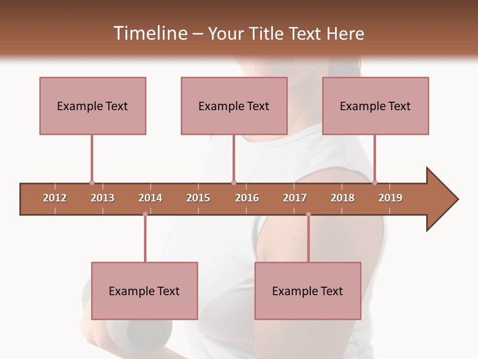 Portrait Smile Gym PowerPoint Template