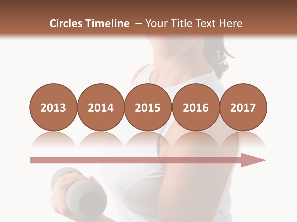 Portrait Smile Gym PowerPoint Template