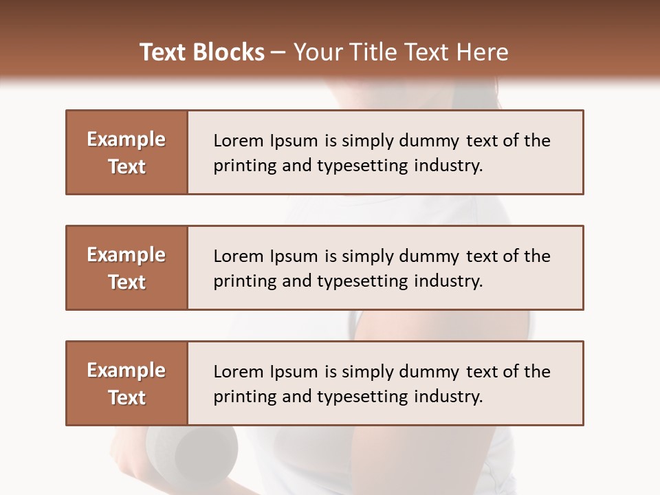 Portrait Smile Gym PowerPoint Template