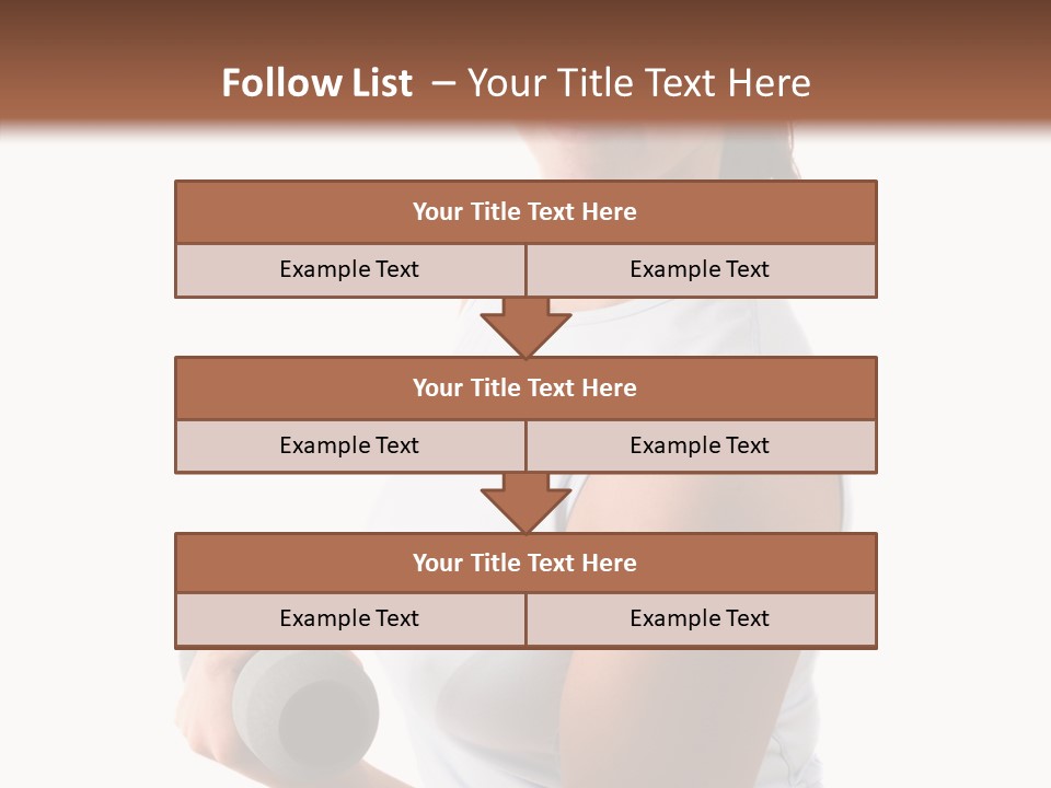 Portrait Smile Gym PowerPoint Template