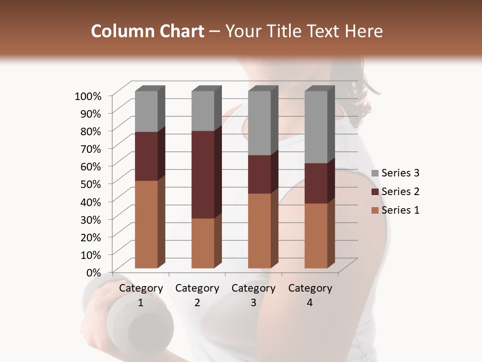 Portrait Smile Gym PowerPoint Template