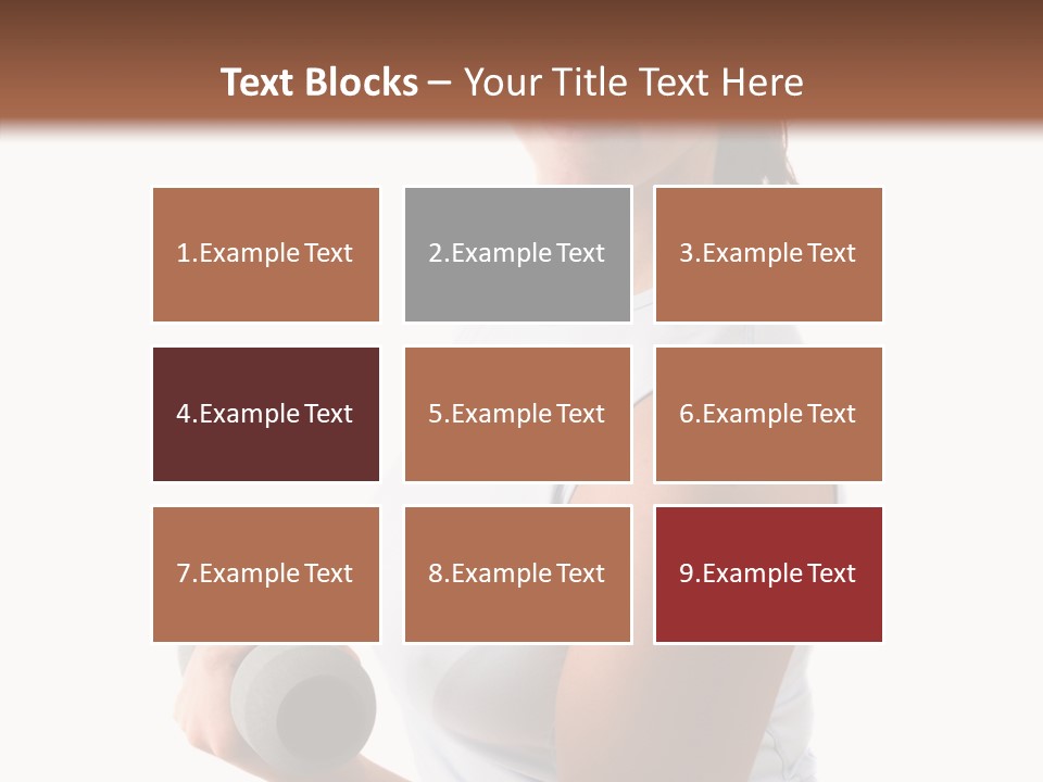Portrait Smile Gym PowerPoint Template