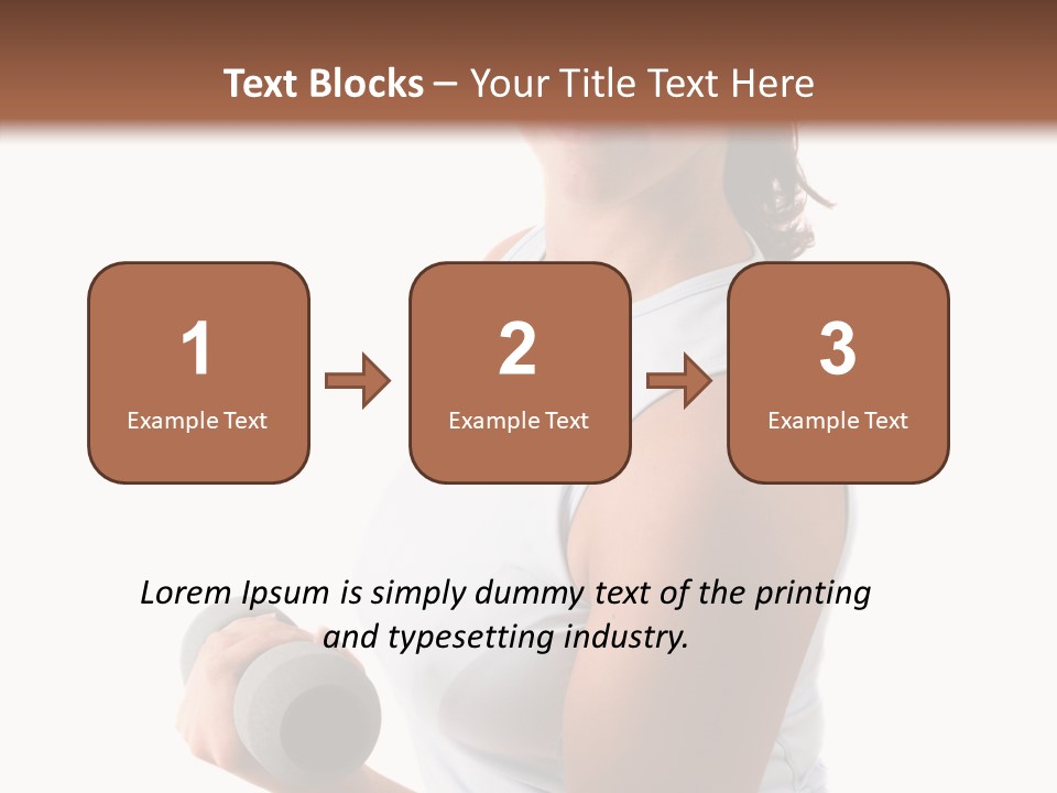 Portrait Smile Gym PowerPoint Template