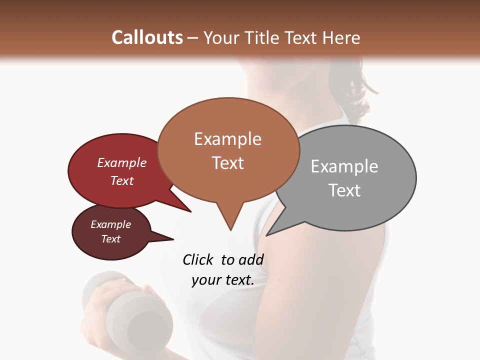 Portrait Smile Gym PowerPoint Template