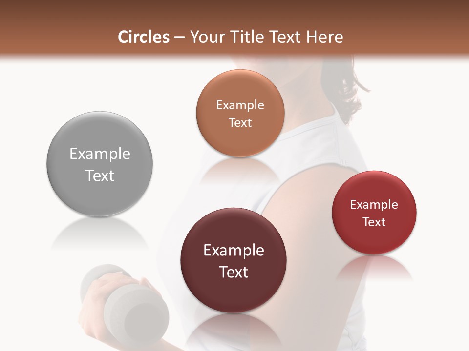 Portrait Smile Gym PowerPoint Template