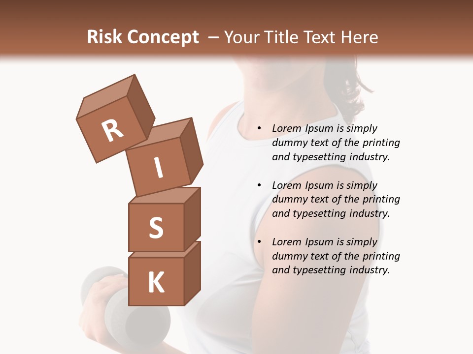 Portrait Smile Gym PowerPoint Template