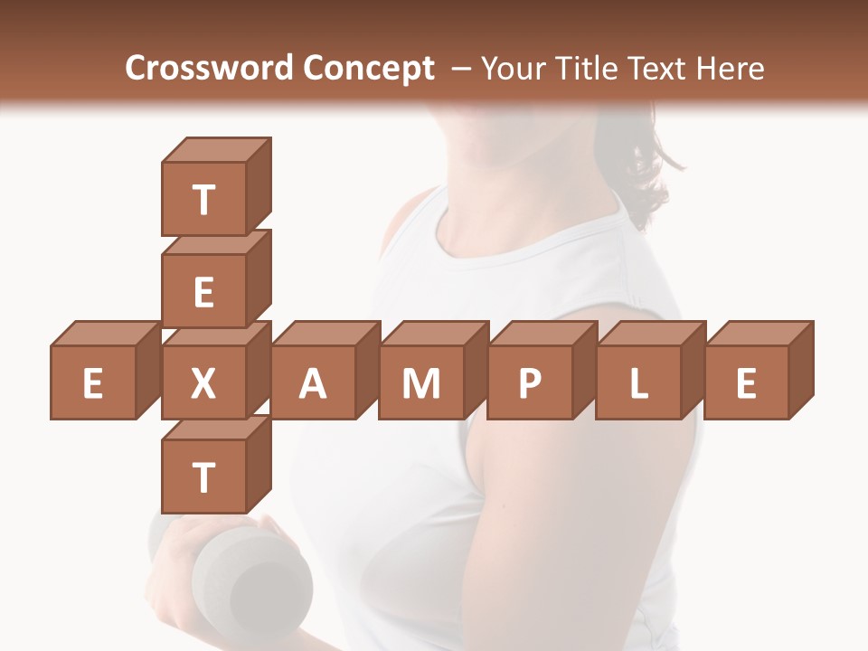 Portrait Smile Gym PowerPoint Template