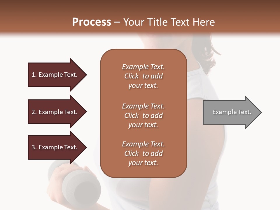 Portrait Smile Gym PowerPoint Template