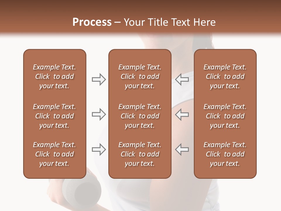 Portrait Smile Gym PowerPoint Template