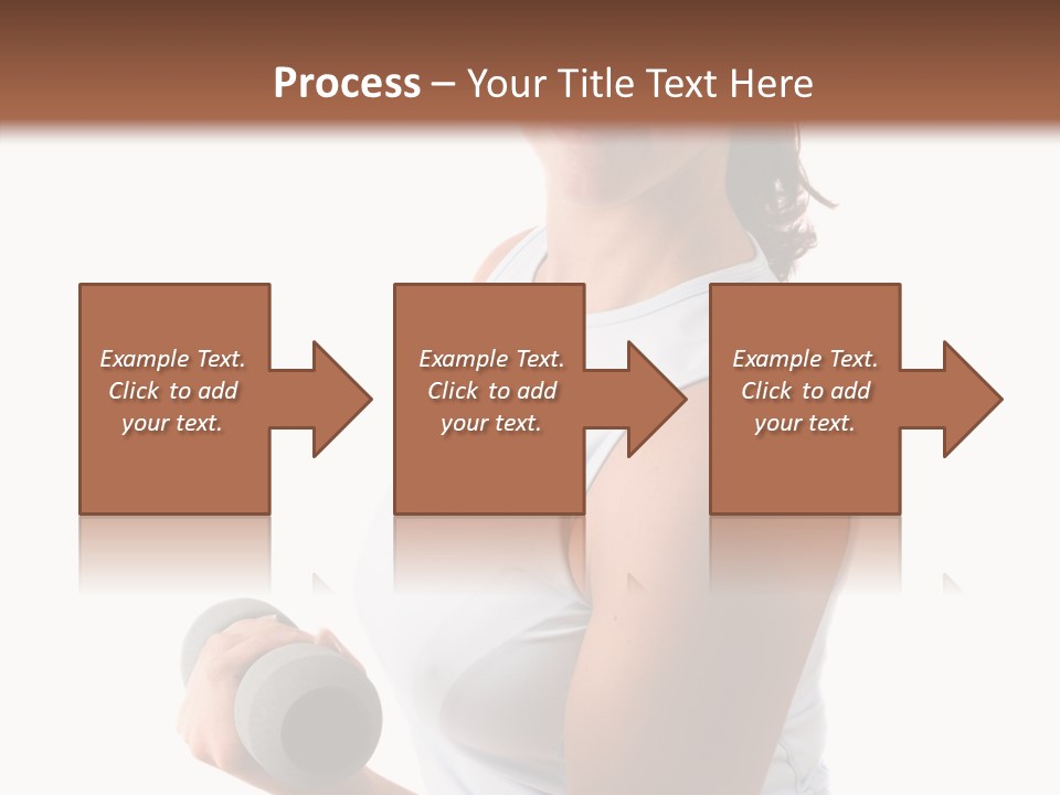 Portrait Smile Gym PowerPoint Template