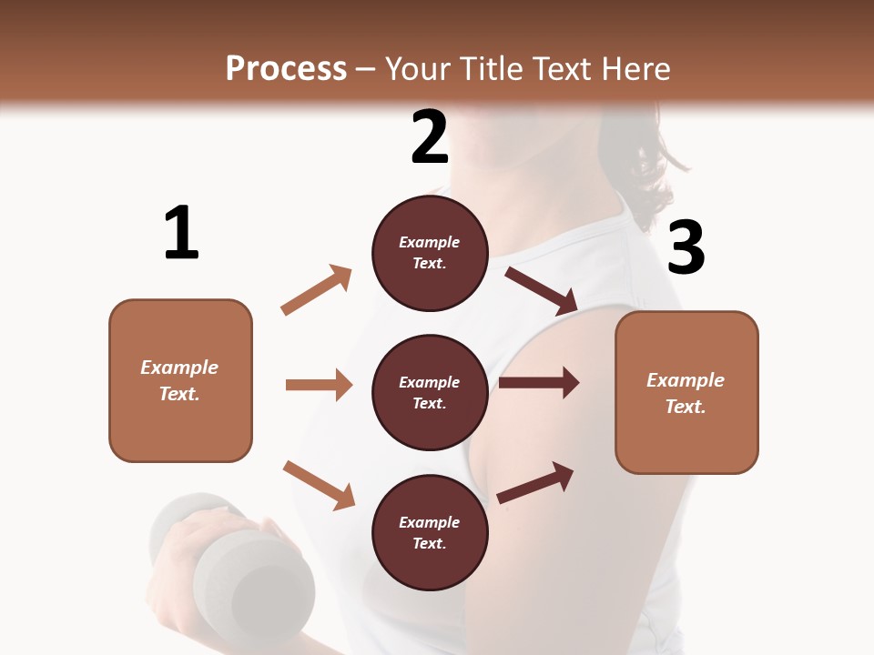 Portrait Smile Gym PowerPoint Template