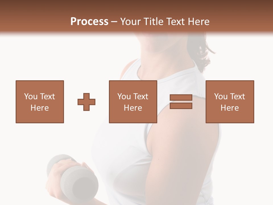 Portrait Smile Gym PowerPoint Template