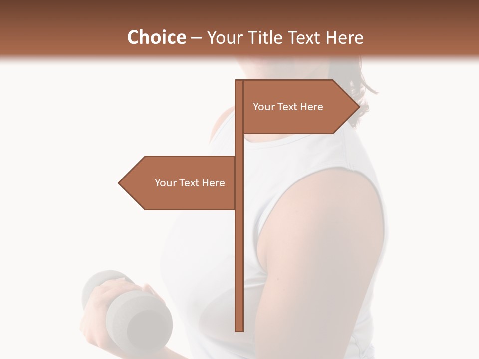 Portrait Smile Gym PowerPoint Template