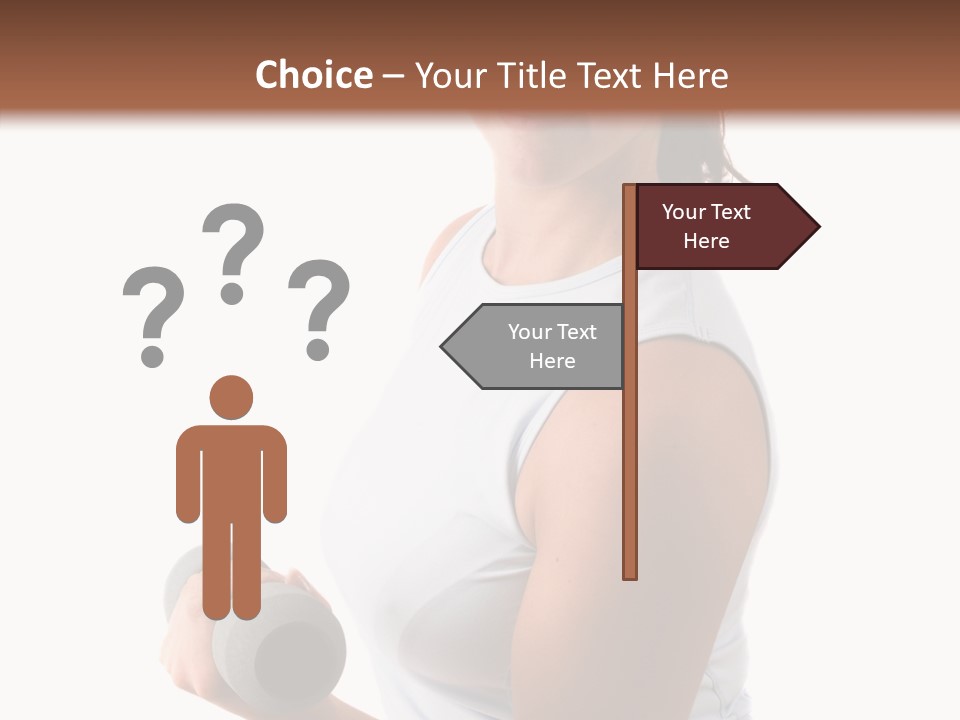 Portrait Smile Gym PowerPoint Template