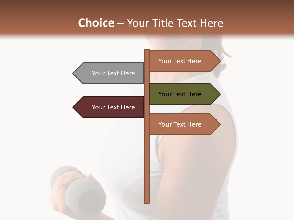 Portrait Smile Gym PowerPoint Template