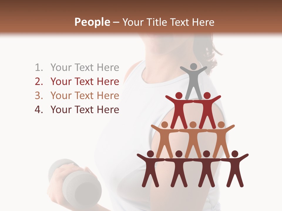 Portrait Smile Gym PowerPoint Template