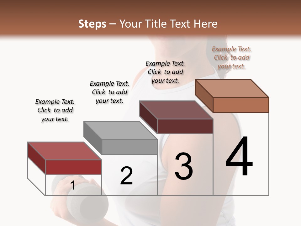 Portrait Smile Gym PowerPoint Template
