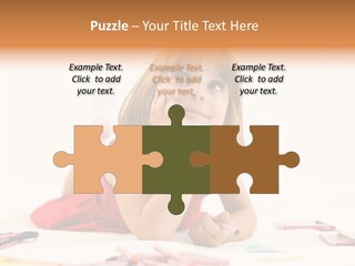 Schoolchild Smile School PowerPoint Template