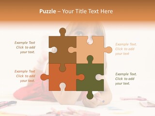 Schoolchild Smile School PowerPoint Template