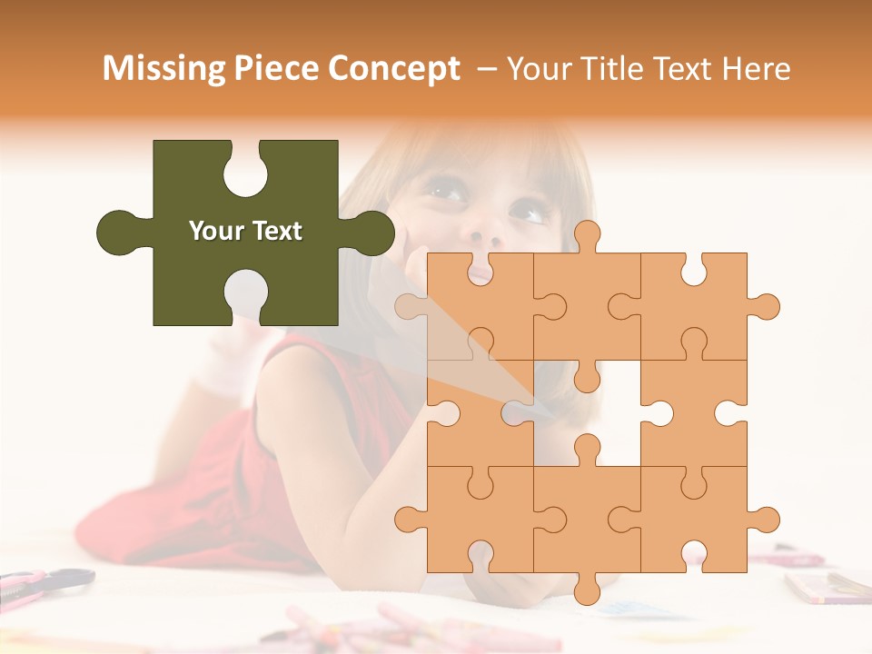 Schoolchild Smile School PowerPoint Template