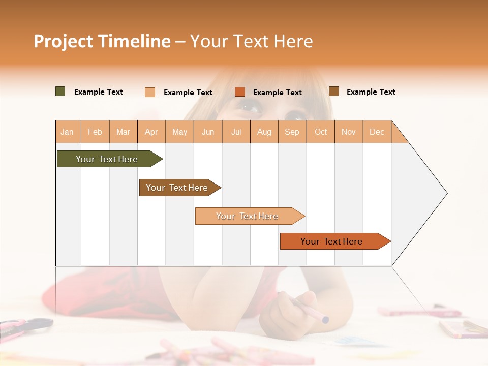 Schoolchild Smile School PowerPoint Template