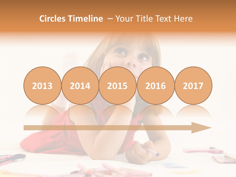 Schoolchild Smile School PowerPoint Template