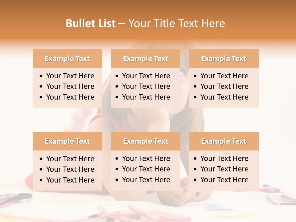 Schoolchild Smile School PowerPoint Template