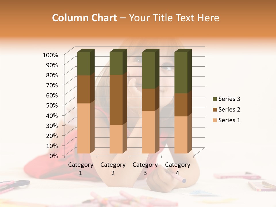 Schoolchild Smile School PowerPoint Template