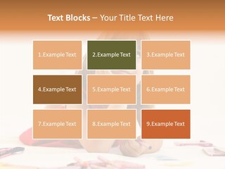 Schoolchild Smile School PowerPoint Template