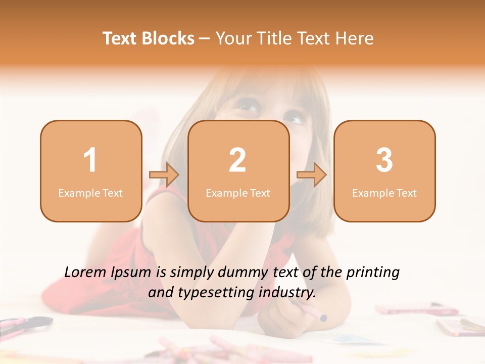 Schoolchild Smile School PowerPoint Template