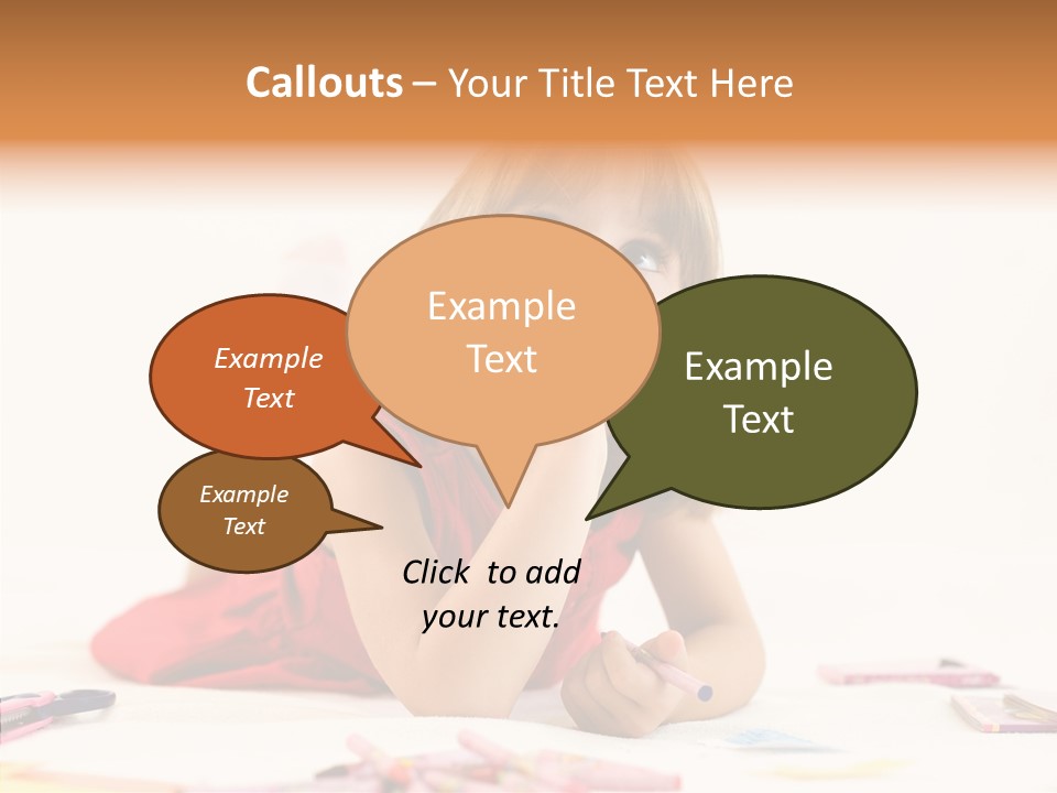 Schoolchild Smile School PowerPoint Template