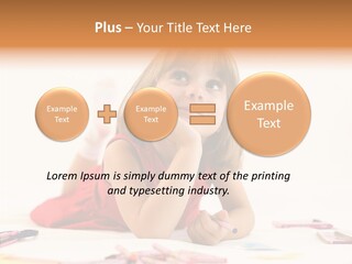 Schoolchild Smile School PowerPoint Template