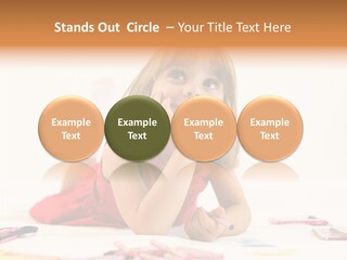 Schoolchild Smile School PowerPoint Template