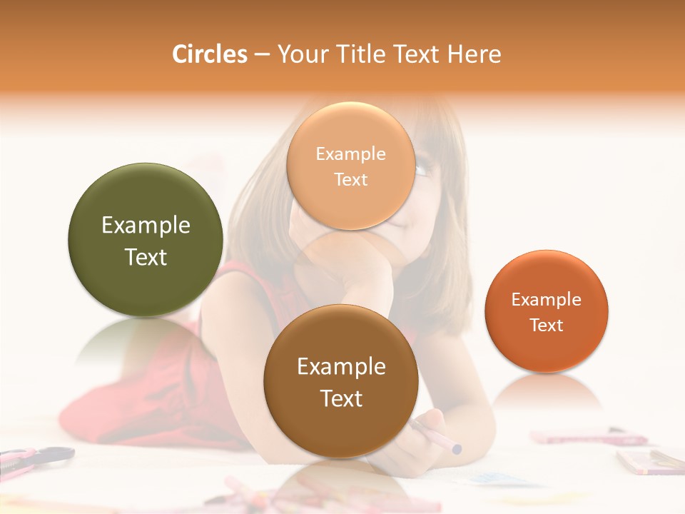 Schoolchild Smile School PowerPoint Template